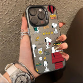 Snoopy Cartoon Bumper Phone Case